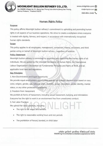 Human Right Policy (EN&TH)
